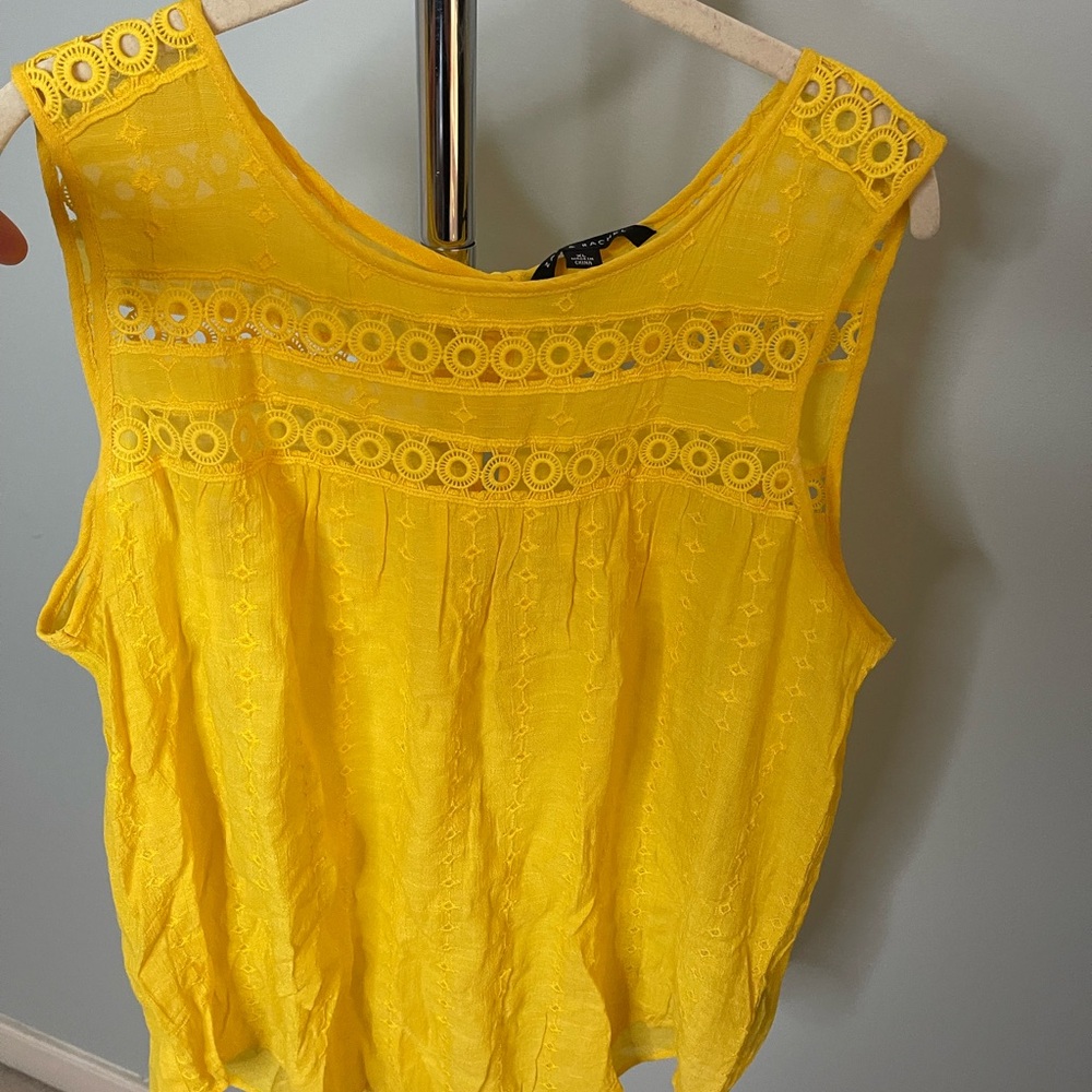 Zac & Rachel yellow size XL tank